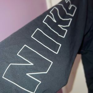 Black Nike Cropped Hoodie